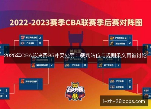 2025年CBA总决赛G5冲突处罚：裁判站位与规则条文再被讨论